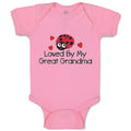 Baby Clothes Loved by My Great Grandma Baby Bodysuits Boy & Girl Cotton