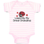 Baby Clothes Loved by My Great Grandma Baby Bodysuits Boy & Girl Cotton