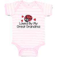 Baby Clothes Loved by My Great Grandma Baby Bodysuits Boy & Girl Cotton