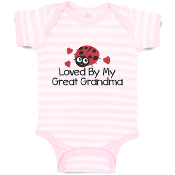 Baby Clothes Loved by My Great Grandma Baby Bodysuits Boy & Girl Cotton