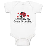 Baby Clothes Loved by My Great Grandma Baby Bodysuits Boy & Girl Cotton