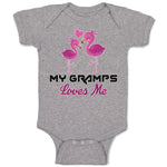 Baby Clothes My Gramps Loves Me Baby Bodysuits Boy & Girl Newborn Clothes Cotton