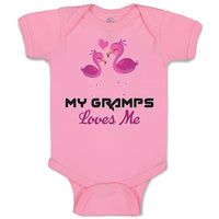 Baby Clothes My Gramps Loves Me Baby Bodysuits Boy & Girl Newborn Clothes Cotton