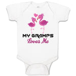 Baby Clothes My Gramps Loves Me Baby Bodysuits Boy & Girl Newborn Clothes Cotton