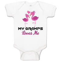 Baby Clothes My Gramps Loves Me Baby Bodysuits Boy & Girl Newborn Clothes Cotton