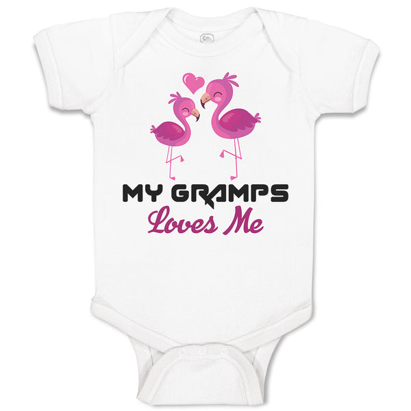 Baby Clothes My Gramps Loves Me Baby Bodysuits Boy & Girl Newborn Clothes Cotton