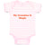 Baby Clothes My Grandma Is Single Baby Bodysuits Boy & Girl Cotton