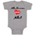 Baby Clothes My Grandpa Loves Me! Baby Bodysuits Boy & Girl Cotton