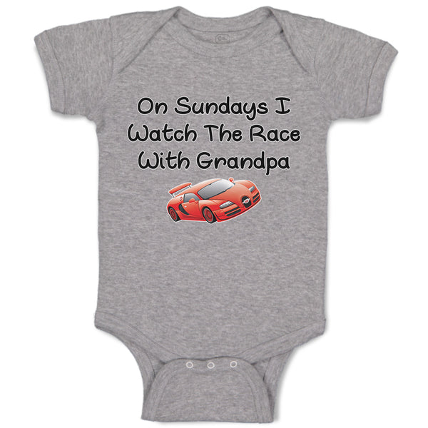 On Sundays I Watch The Race with Grandpa