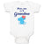 Baby Clothes Please, Pass Me to Grandma Baby Bodysuits Boy & Girl Cotton