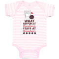 Baby Clothes Happens Grandma's, Stays Grandma's Glass Milk Cookies Cotton
