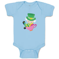 Baby Clothes The Mad Hatter Characters Others Baby Bodysuits Boy & Girl Cotton