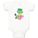 Baby Clothes The Mad Hatter Characters Others Baby Bodysuits Boy & Girl Cotton