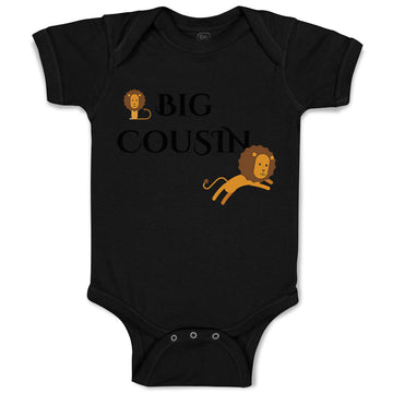 Baby Clothes Big Cousin Lion Pregnancy Announcement Baby Bodysuits Cotton