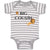 Baby Clothes Big Cousin Lion Pregnancy Announcement Baby Bodysuits Cotton