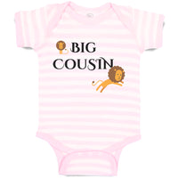 Baby Clothes Big Cousin Lion Pregnancy Announcement Baby Bodysuits Cotton