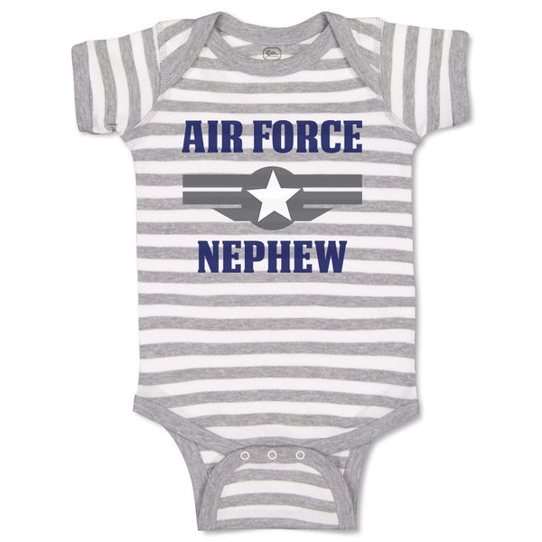 Baby Clothes Air Force Nephew Family & Friends Nephew Baby Bodysuits Cotton