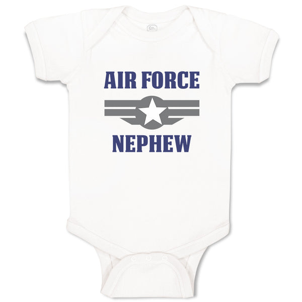 Baby Clothes Air Force Nephew Family & Friends Nephew Baby Bodysuits Cotton