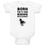 Baby Clothes Born to Go Riding with Mommy Baby Bodysuits Boy & Girl Cotton