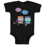Baby Clothes Owl's Love Baby Bodysuits Boy & Girl Newborn Clothes Cotton