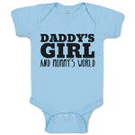 Baby Clothes Daddy's Girl and Mommy's World Baby Bodysuits Boy & Girl Cotton