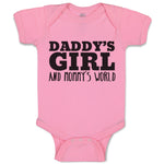 Baby Clothes Daddy's Girl and Mommy's World Baby Bodysuits Boy & Girl Cotton