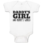 Baby Clothes Daddy's Girl and Mommy's World Baby Bodysuits Boy & Girl Cotton