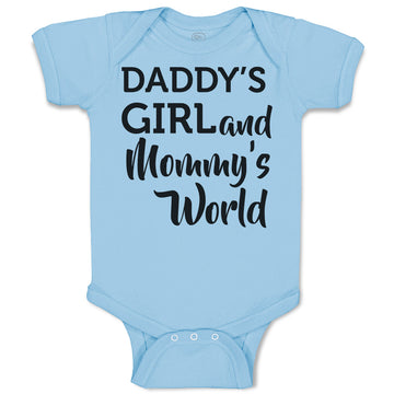 Baby Clothes Daddy's Girl and Mommy's World Baby Bodysuits Boy & Girl Cotton
