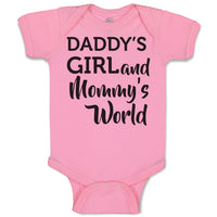 Baby Clothes Daddy's Girl and Mommy's World Baby Bodysuits Boy & Girl Cotton