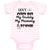 Baby Clothes Don'T Check out My Daddy My Mommy Is Psycho! Baby Bodysuits Cotton