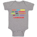 Baby Clothes Got My Mind on My Mommy and My Mommy on My Mind # Laidback Cotton