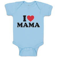 Baby Clothes I Love Mama Baby Bodysuits Boy & Girl Newborn Clothes Cotton