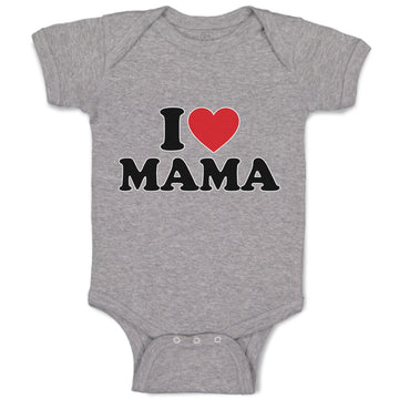 Baby Clothes I Love Mama Baby Bodysuits Boy & Girl Newborn Clothes Cotton