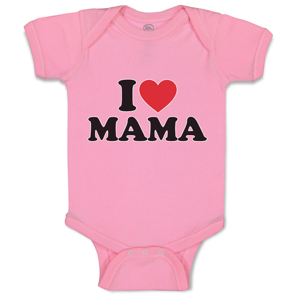 Baby Clothes I Love Mama Baby Bodysuits Boy & Girl Newborn Clothes Cotton