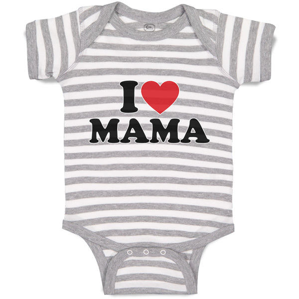 Baby Clothes I Love Mama Baby Bodysuits Boy & Girl Newborn Clothes Cotton