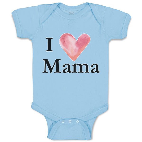 Baby Clothes I Love Mama Baby Bodysuits Boy & Girl Newborn Clothes Cotton