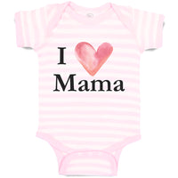 Baby Clothes I Love Mama Baby Bodysuits Boy & Girl Newborn Clothes Cotton