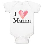 Baby Clothes I Love Mama Baby Bodysuits Boy & Girl Newborn Clothes Cotton