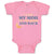 Baby Clothes I Love My Mimi to The Moon and Back Baby Bodysuits Cotton