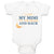 Baby Clothes I Love My Mimi to The Moon and Back Baby Bodysuits Cotton