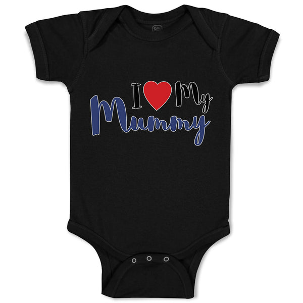 Baby Clothes I Love My Mummy Baby Bodysuits Boy & Girl Newborn Clothes Cotton