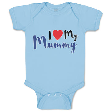 Baby Clothes I Love My Mummy Baby Bodysuits Boy & Girl Newborn Clothes Cotton
