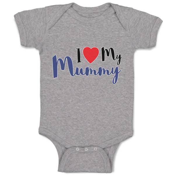 Baby Clothes I Love My Mummy Baby Bodysuits Boy & Girl Newborn Clothes Cotton