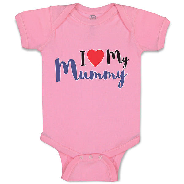 Baby Clothes I Love My Mummy Baby Bodysuits Boy & Girl Newborn Clothes Cotton