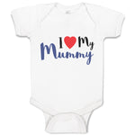 Baby Clothes I Love My Mummy Baby Bodysuits Boy & Girl Newborn Clothes Cotton