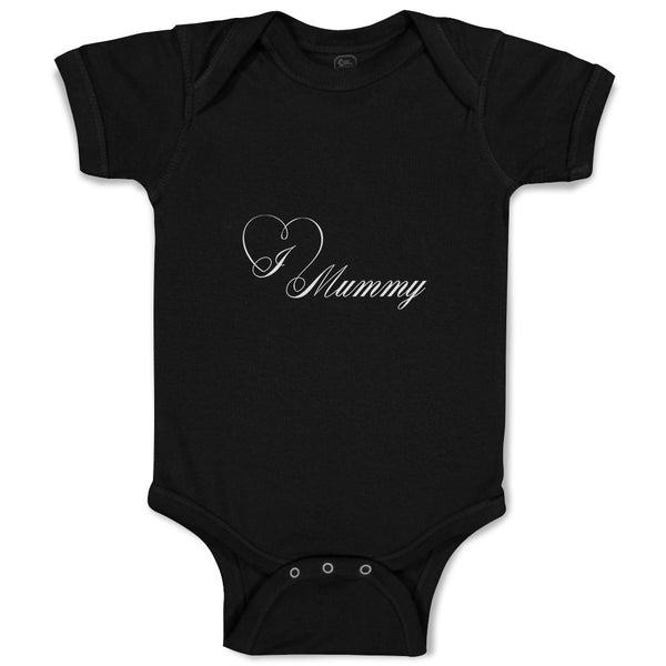 Baby Clothes I Love Mummy Baby Bodysuits Boy & Girl Newborn Clothes Cotton