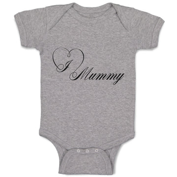 Baby Clothes I Love Mummy Baby Bodysuits Boy & Girl Newborn Clothes Cotton