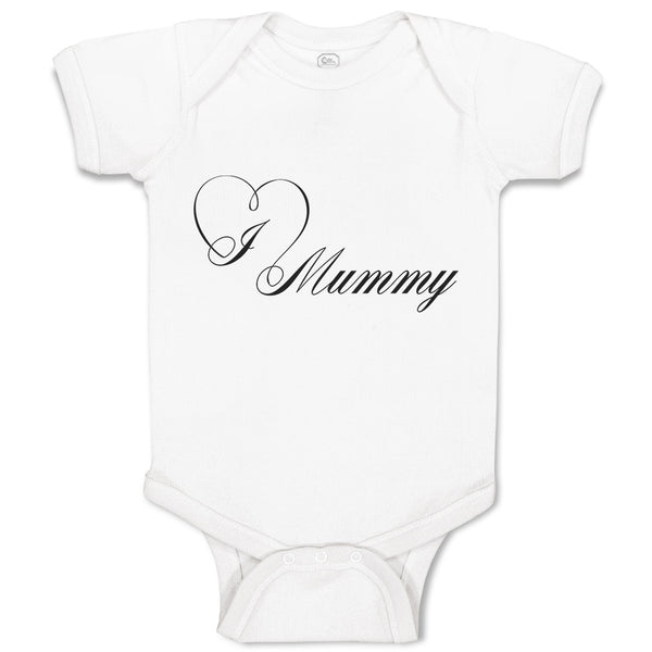 Baby Clothes I Love Mummy Baby Bodysuits Boy & Girl Newborn Clothes Cotton
