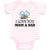 Baby Clothes I Love You Mom & Dad Baby Bodysuits Boy & Girl Cotton