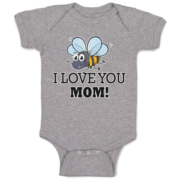 Baby Clothes I Love You Mom! Baby Bodysuits Boy & Girl Newborn Clothes Cotton